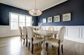 If you're looking to update your dining room, bring a fresh feel to your space with the colour blue. Dining Room Decor Cincy Home Chic Home