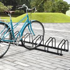 Homcom Bike Stand Parking Rack Floor Or