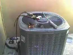 hacked trane xb13 heat pump baboon