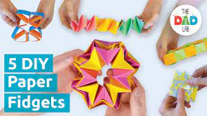 5 diy fidget toys ideas paper crafts