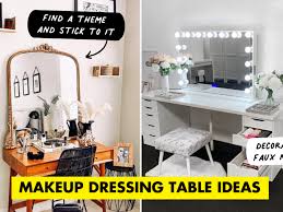 10 gorgeous makeup dressing table ideas