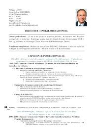 Resume Professionnel De Resume French Resume Template In Curriculum