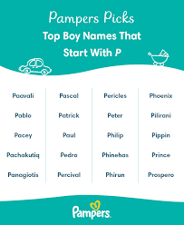 top baby boy names that start with p