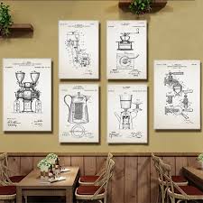 coffee patent vintage posters and
