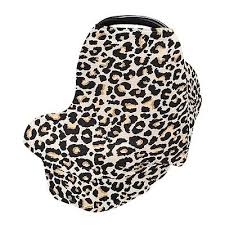 Leopard Skin Nursing Cover For Baby Car