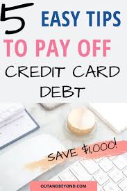 After making minimum payments on all of your credit cards, put some extra money on the card with the highest annual percentage rate (apr). 5 Easy Tips To Pay Off Credit Card Debt Save 1 000 Paying Off Credit Cards Credit Cards Debt Debt Saving