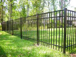 Metal Grill Fencing System Garden Fence
