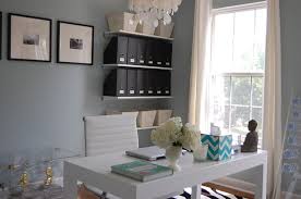 My Office Blue Gray Walls Paint Color