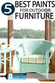 best paint for outdoor furniture