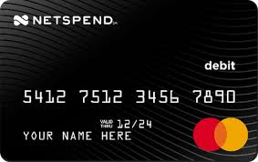 netspend prepaid mastercard apply