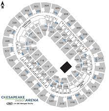 seating chart paycom center