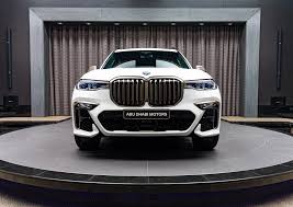 The bmw x7 m50i feels utterly indomitable on the road. Bmw X7 M50i Gets Showcased In Alpine White With Bmw Individual Interior