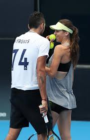 Ajla tomljanovic has well and truly moved on from nick kyrgios. Brisbane International Nick Kyrgios Praises Girlfriend Ajla Tomljanovic For Keeping Him At His Happiest The West Australian