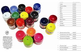 Speedball Screen Printing Inks Color Chart Printing Ink