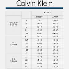 Ck Shirt Size Chart Best Picture Of Chart Anyimage Org