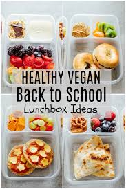 healthy vegan back to lunchbox
