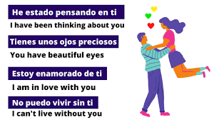 love and romantic phrases in spanish