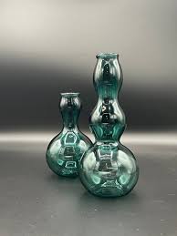Sea Glass Vase Set