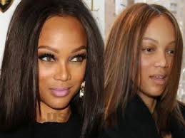 tyra banks no makeup beauty from the