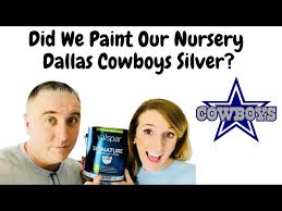 Paint Our Nursery Dallas Cowboys Silver
