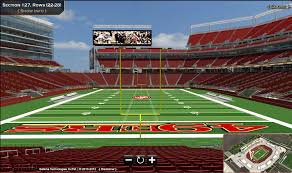 3d Seating Chart For Levi Stadium