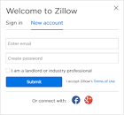 Image result for site:zillow.com login