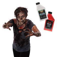 halloween vire monster zombie makeup