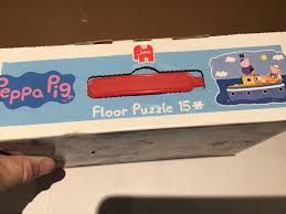 peppa pig floor puzzle made by jumbo