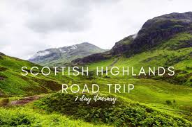 scottish highlands road trip itinerary