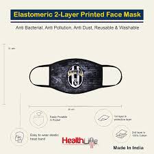 India is the world's second most affected country after the united states. Buy Heartline Football League Team Design 2 Layer Washable Protective Face Mask Unisex Juventus Online At Low Prices In India Amazon In
