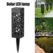 4pc Solar Home Lawn Lamp Battery