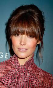 To attempt this haircut, it requires a lot of dedication and styling effort to take care of this hairstyle does not require much effort as it's just brushing up the basic fringe for added style. Hair Up With A Fringe Hair Styles Curly Hair Styles Hairstyle