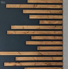 Diy Wood Slat Accent Wall The Navage