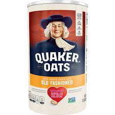 Quaker Old Fashioned Oats 42 Oz Canister Walmart Com