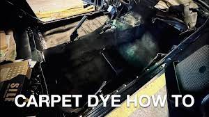 learn how to dye carpet like a pro