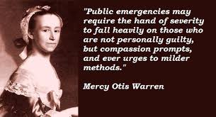 It may be a mistake, that man, in a state of natur by Mercy Otis ... via Relatably.com