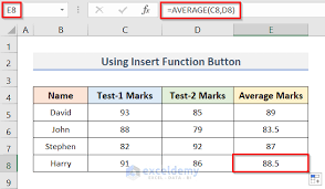 How To Insert Equation In Excel 3 Easy