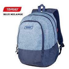 target backpack 3 zip duel blue