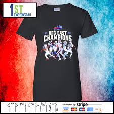 The bills' coach said last week, before his latest loss to the patriots, that he wants what they have. well, the patriots' afc east championship gear is being printed this week because new england can clinch the division as soon as sunday. Buffalo Bills Players 2020 Afc East Champions Shirt Design Tees 1st Shop Funny T Shirt