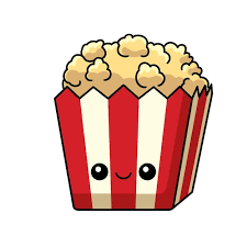 Premium Vector | Cute popcorn - cartoon character - vector illustration