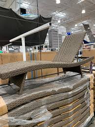 Spruce up your backyard with lounges, swings, chairs, tables, & more. Costco Outdoor Chaise Lounge Seagrass Wicker Woven Costco Fan