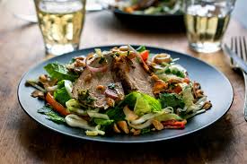 y thai pork tenderloin salad recipe
