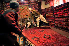 carpets creates a snag in afghan carpet