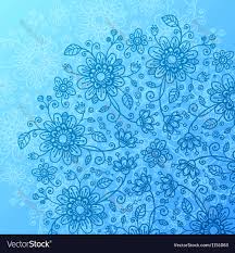 bright blue flowers background royalty