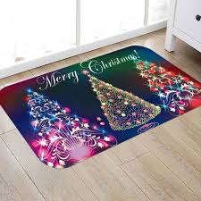These have a rubber backing that's attached to the rug very strongly. Christmas Mats And Rugs Flannel Fabric Non Slip Rubber Backing Absorbent Bath Rug Home Kitchen Floor Mat Walmart Com Walmart Com