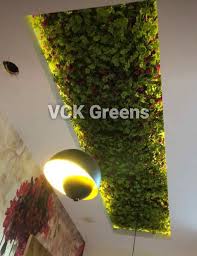 Artificial Vertical Green Wall On