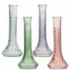Glass Vase Flower Vases Vintage