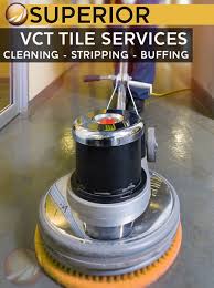 vct tile cleaning stripping and buffing