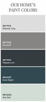 best home color palette gray bathroom