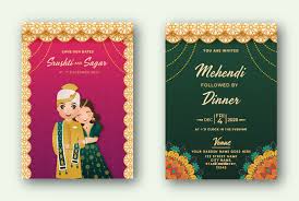 indian wedding card invitation